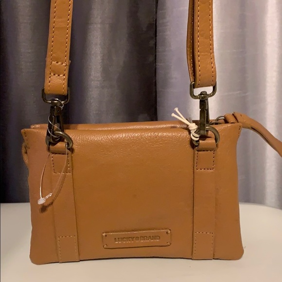 Lucky Brand Handbags - Lucky Brand Chira leather walnut bag.
